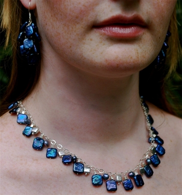 Blue Coin Pearls